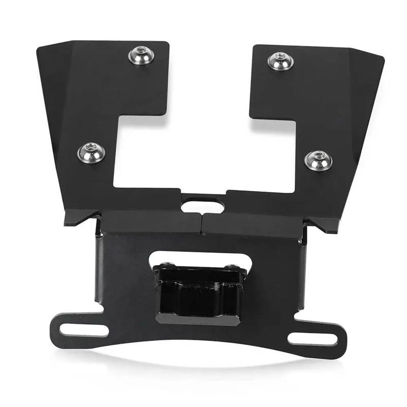 PQAIECXD Motorrad-kennzeichenhalter Kompatibel Mit MSX125 Für Grom Für SF 2016-2020 Kennzeichenhalter Kotflügel Eliminieren Kit Registrierung Halterung Ersatz(with Light) von PQAIECXD