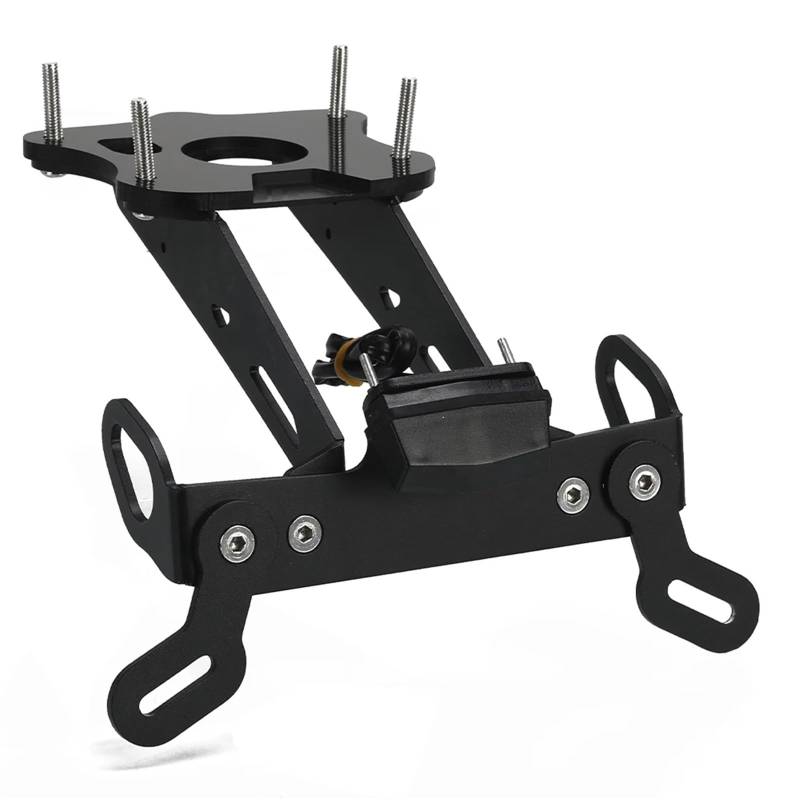 PQAIECXD Motorrad-kennzeichenhalter Kompatibel Mit MT-09 Für SP 2021-2022-2023-2024 Motorrad-Kennzeichenhalterrahmen Blinkerlichthalterung Ersatz von PQAIECXD