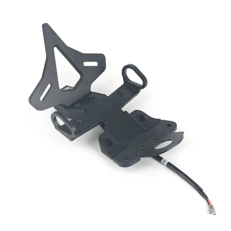 PQAIECXD Motorrad-kennzeichenhalter Kompatibel Mit MT-10 2022-2024 Verstellbare Halterung Für Motorrad-Rücklichthalter, Kotflügel-Entfernungsset, Halterung Für Die Hintere Halterung von PQAIECXD