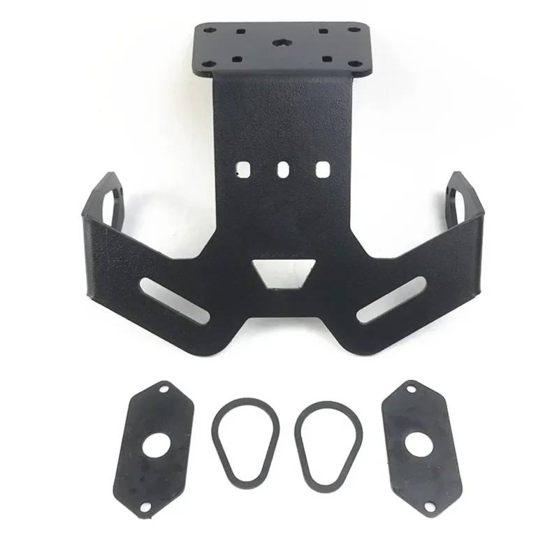 PQAIECXD Motorrad-kennzeichenhalter Kompatibel Mit MT15 2018 2019 2020. Kennzeichenhalter-Rahmenhalterung Für Motorräder Mit Licht, Heckklappe, Kotflügelentfernungsset von PQAIECXD
