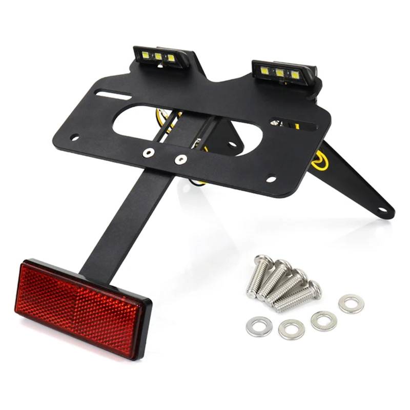 PQAIECXD Motorrad-kennzeichenhalter Kompatibel Mit TMAX Für 530 2012-2016. Motorrad-Heckkotflügel-Eliminierungssatz. Ersatz Der Kennzeichenhalterung. von PQAIECXD
