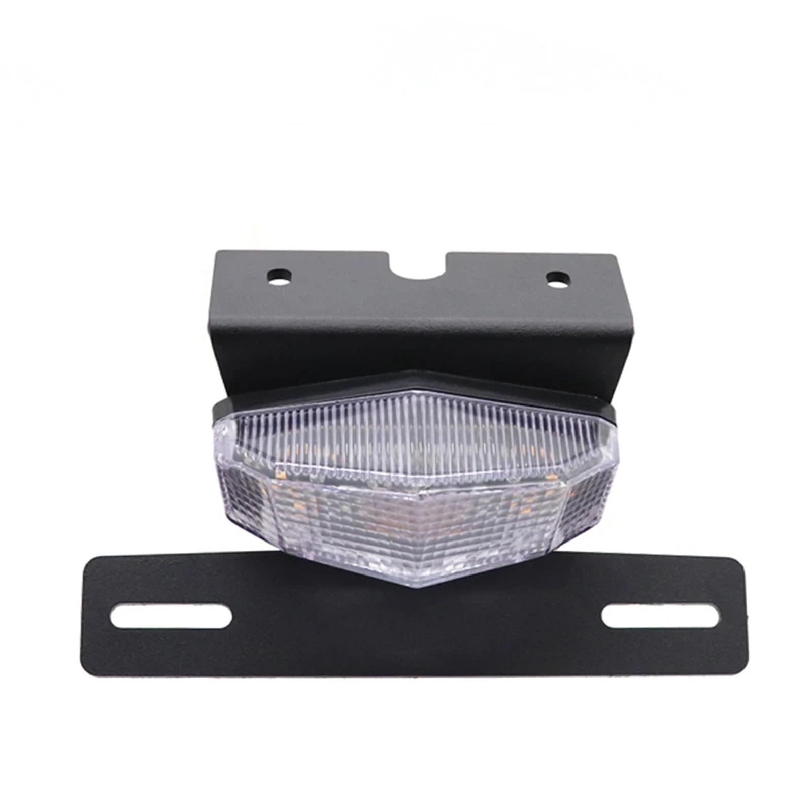 PQAIECXD Motorrad-kennzeichenhalter Kompatibel Mit TW200 1989-2023 Kennzeichenhalter Mit Bremslichtern Motorradzubehör Heckkotflügel-Eliminator(Clear) von PQAIECXD