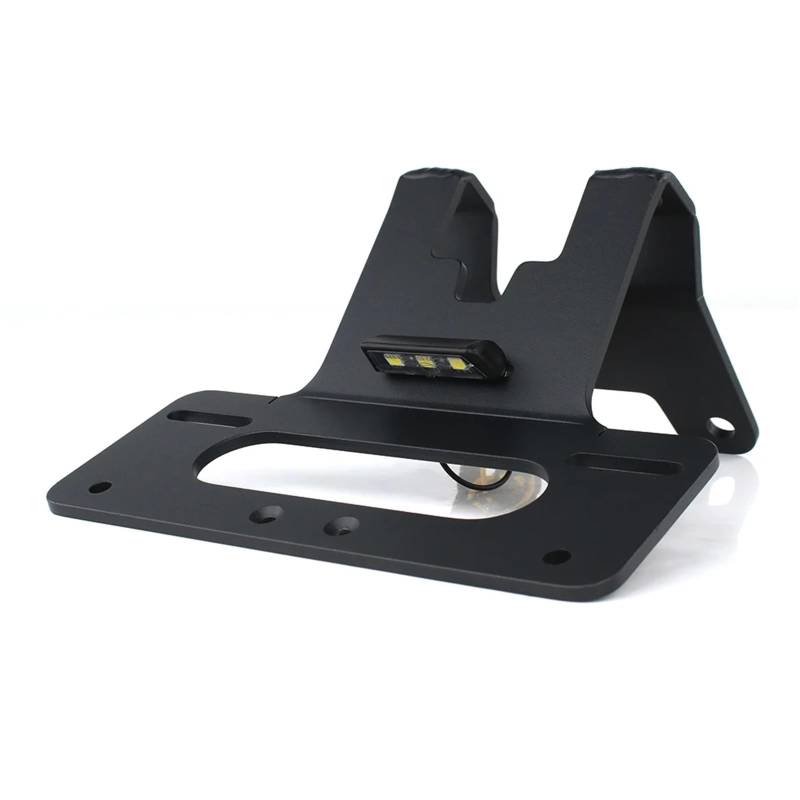 PQAIECXD Motorrad-kennzeichenhalter Kompatibel Mit XR150L 2023-2024 Motorrad-Kotflügel-Eliminator Licht Heckhalterung Kennzeichenhalter Ersatz(Black) von PQAIECXD