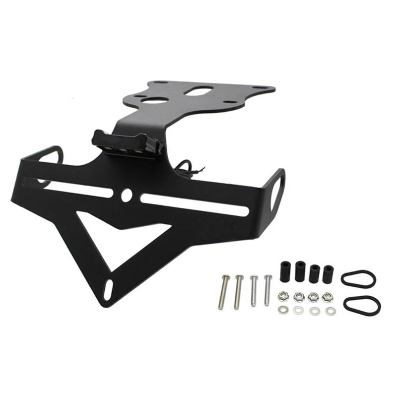 PQAIECXD Motorrad-kennzeichenhalter Kompatibel Mit XSR900 2022 2023 Motorrad-Kennzeichenhalterhalterung Hinten Mit Leichtem Heckklappen-Schutzblech-Eliminator von PQAIECXD