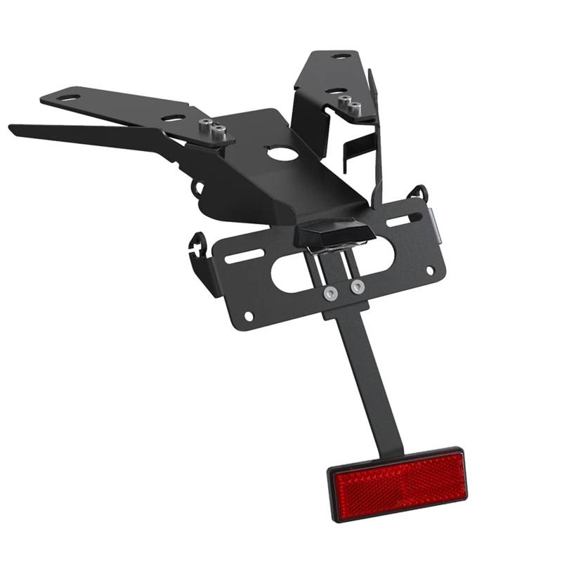 PQAIECXD Motorrad-kennzeichenhalter Kompatibel Mit Xadv Für 750 2021-2022-2023-2024 Motorradzubehör Kennzeichenhalter Halterung Heckklappe Kotflügel Eliminator Kit(Bblack A Set) von PQAIECXD