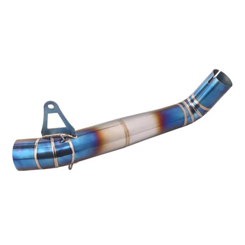 PQAIECXD Motorradauspuff Für CBR1000RR CBR1000 2008-2016 Motorradauspuff Für Titanlegierung Mittelverbindungsrohr Modifizieren Schalldämpfer Für Escape Moto(Blue) von PQAIECXD