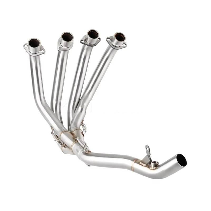 PQAIECXD Motorradauspuff Für CBR600F 2011 2012 2013 Für Escape Motorrad Auspuff Header Link Pipe Motorrad Auspuff Link Pipe Adapter Stecker von PQAIECXD