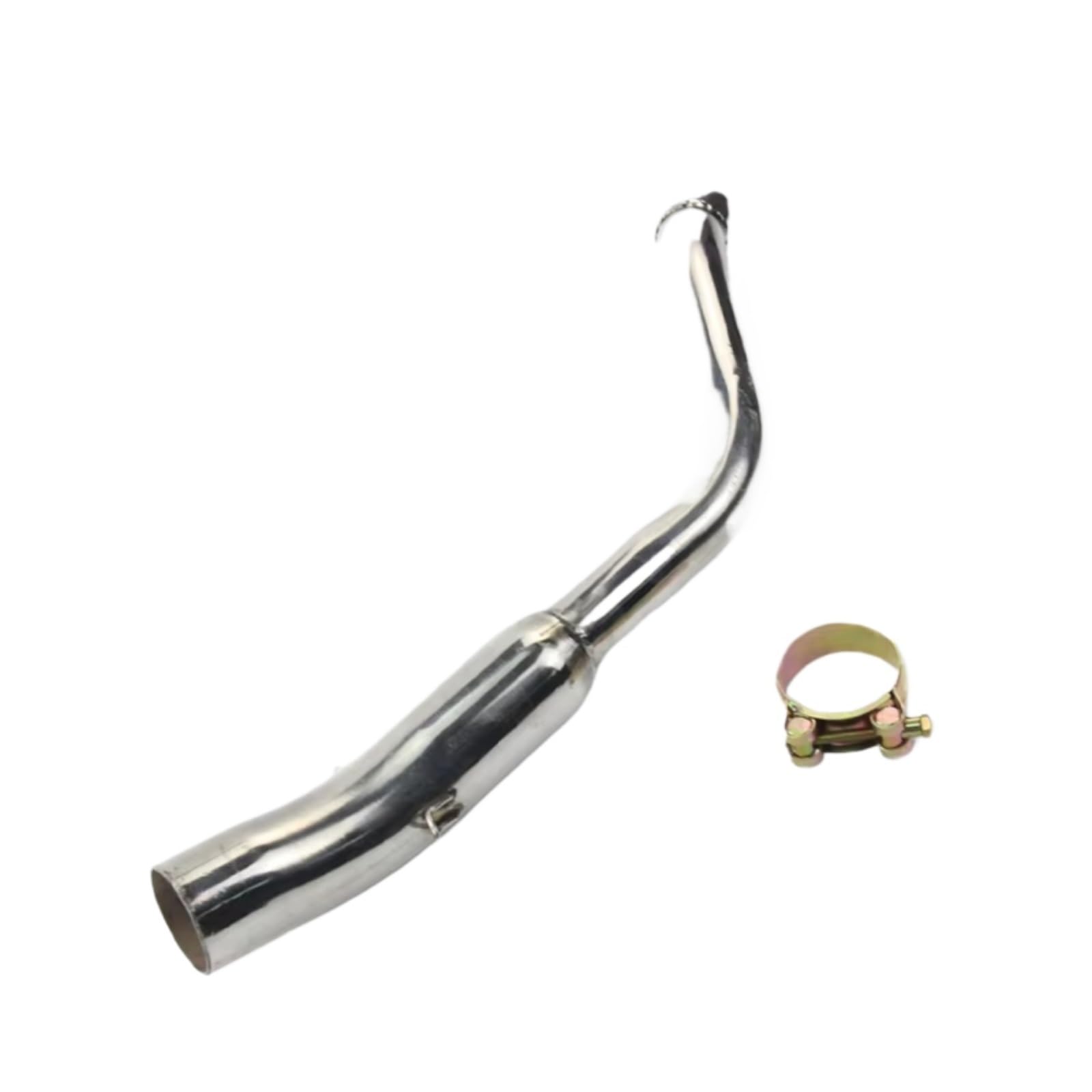 PQAIECXD Motorradauspuff Für Cb600 Cb600F Für Hornet 600 Motorrad Auspuff Mittleren Link Rohr Modifizierte Schalldämpfer Moto Für Escape Motocross(Size1) von PQAIECXD