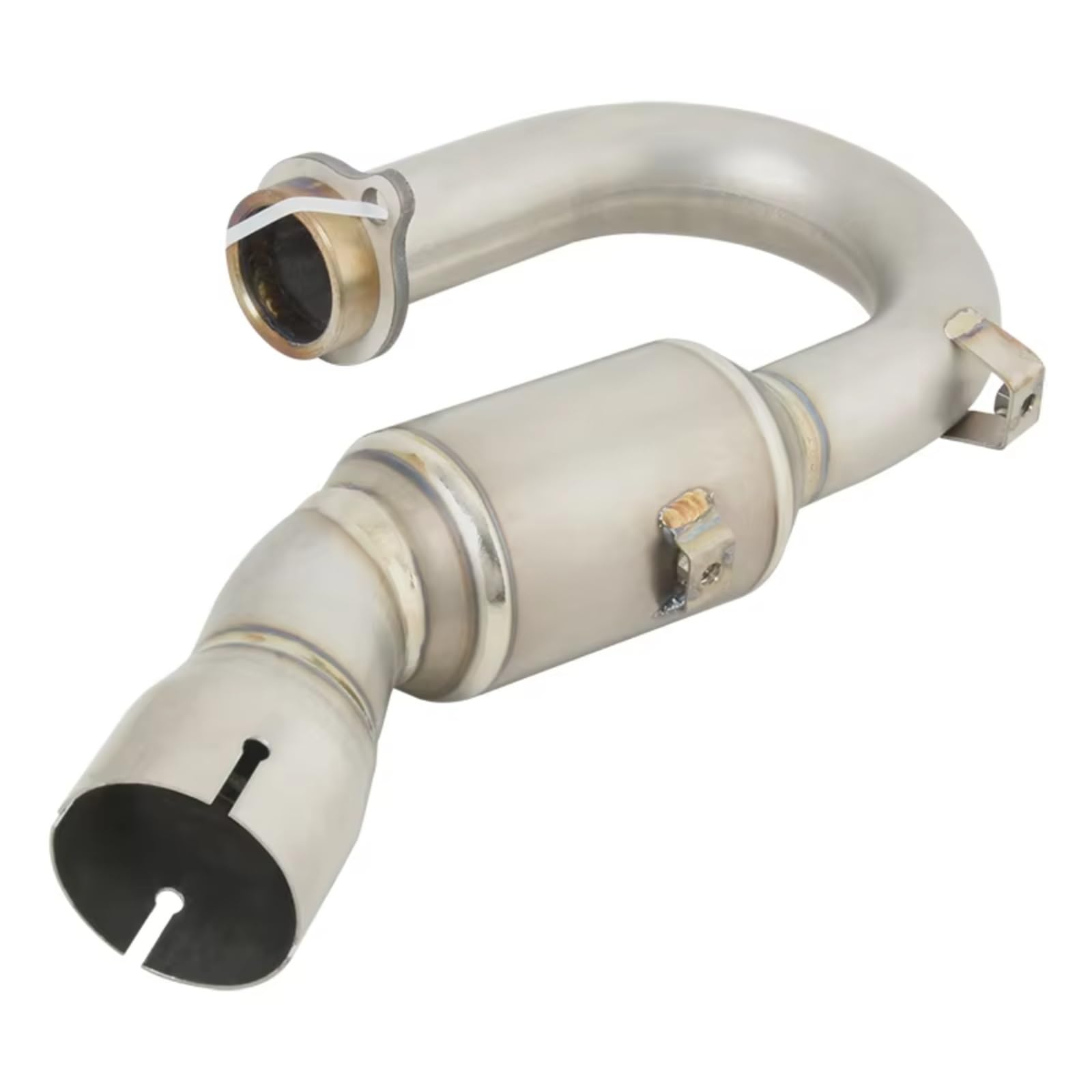 PQAIECXD Motorradauspuff Für KX250 X 2021 2022 2023 2024 Motorradsystem Auspuff Für Escape Moto Front Link Pipe Mit Katalysator Motorrad-Auspuffsystem Zubehör von PQAIECXD
