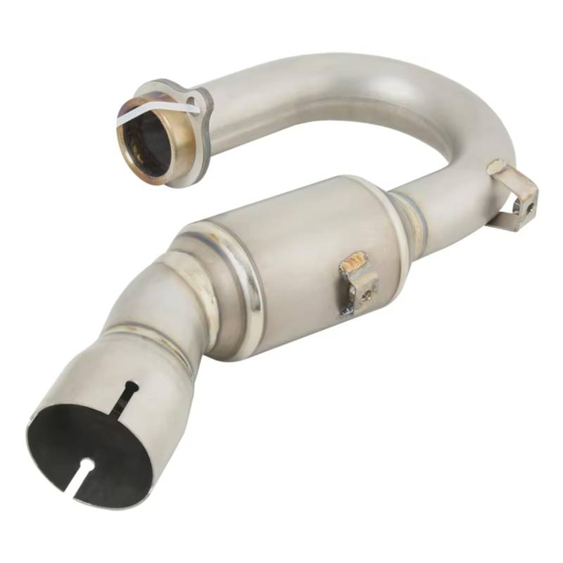 PQAIECXD Motorradauspuff Für KX250 X 2021 2022 2023 2024 Motorradsystem Auspuff Für Escape Moto Front Link Pipe Mit Katalysator Motorrad-Auspuffsystem Zubehör von PQAIECXD
