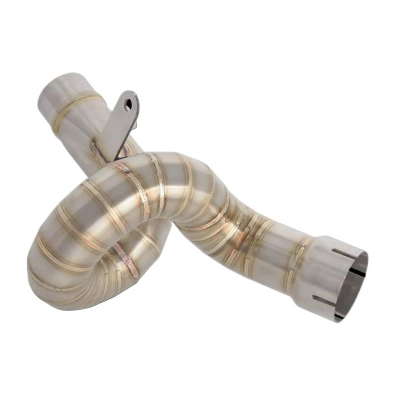 PQAIECXD Motorradauspuff Für Ninja Für ZX6R 2023 2024 Motorradauspuff Für Escape Moto Mid Link Pipe Für Connect Schalldämpfer Motorradauspuffadapteranschluss von PQAIECXD