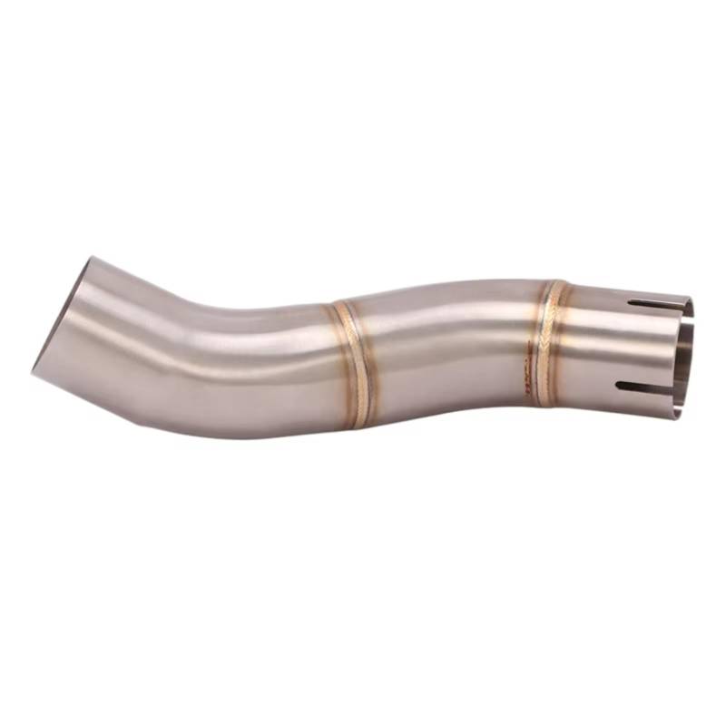 PQAIECXD Motorradauspuff Für Speed ​​Für Triple Für R1050 94R 2015 2016 2017 Motorradauspuff Fluchtsystem Mittelverbindungsrohr Verbindungsrohr Modifizierter 51-mm-Schalldämpfer von PQAIECXD