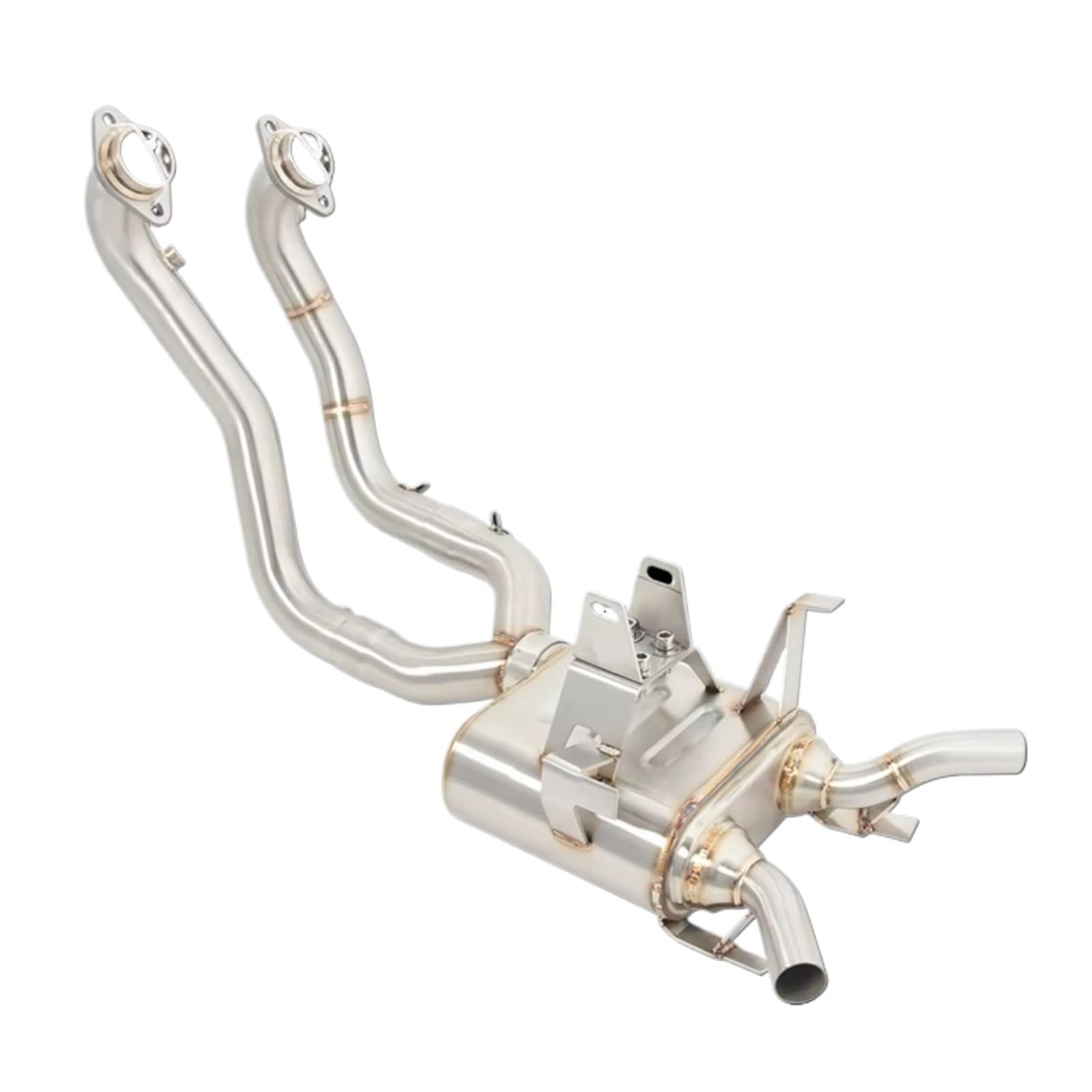 PQAIECXD Motorradauspuff Kompatibel Mit Aprilia Für RS660 Für Tuono 660 2021 2022 Motorrad-Auspuffkrümmer-Verbindungsrohr-Schalldämpfer-Rückdruck-Front-Mittelrohr PQAIECXD Motorradauspuff Kompatibel Mit Aprilia Für RS660 Für Tuono 660 2021 2022 Motorrad-Auspuffkrümmer-Verbindungsrohr-Schalldämpfer-Rückdruck-Front-Mittelrohr von PQAIECXD