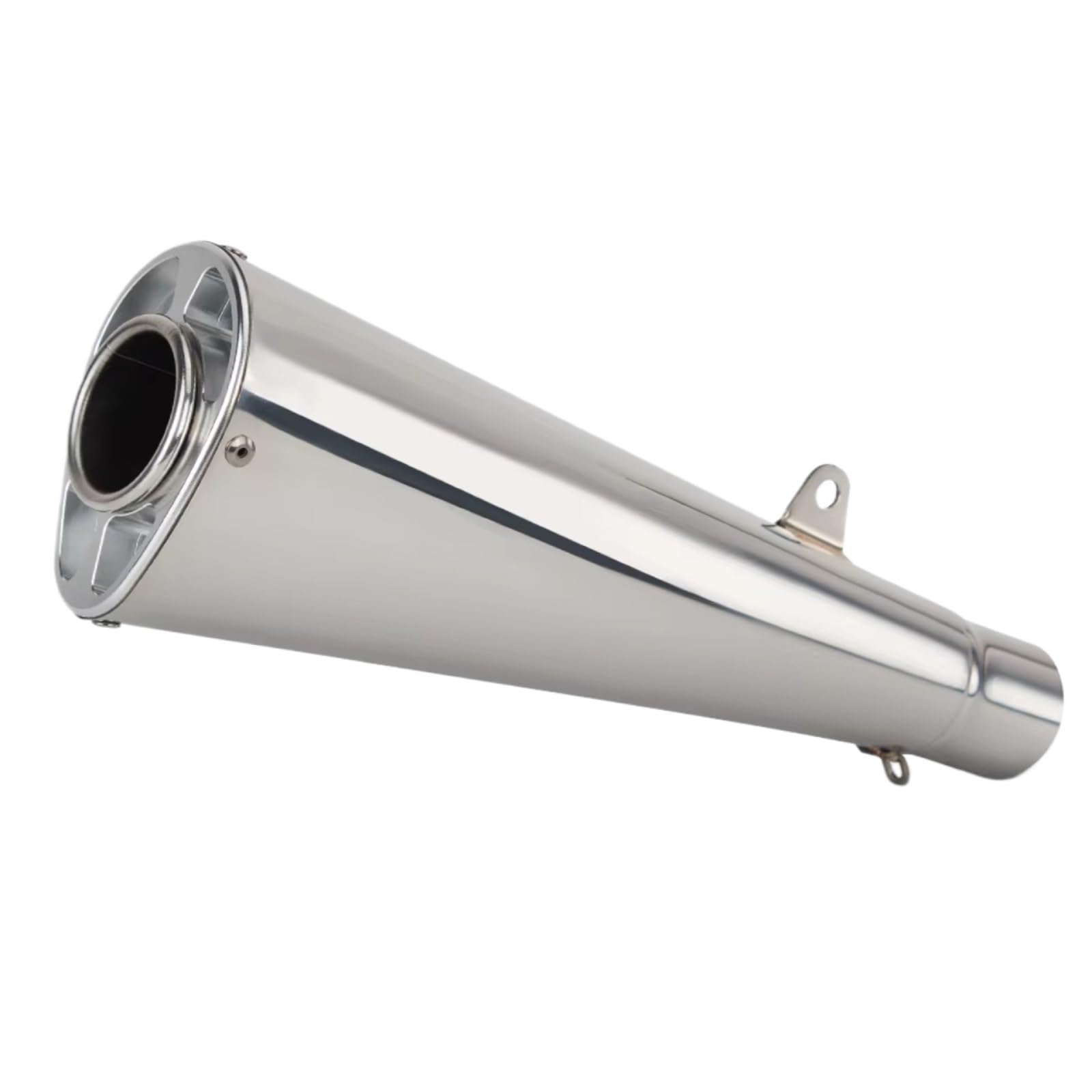 PQAIECXD Motorradauspuff Kompatibel Mit Aprilia Für RSV4, 51 Mm, Universeller Motorrad-Schalldämpfer, Auspuffrohr, Motorrad-Modifizierer, Auspuffrohr, Schalldämpfer(Type B) von PQAIECXD