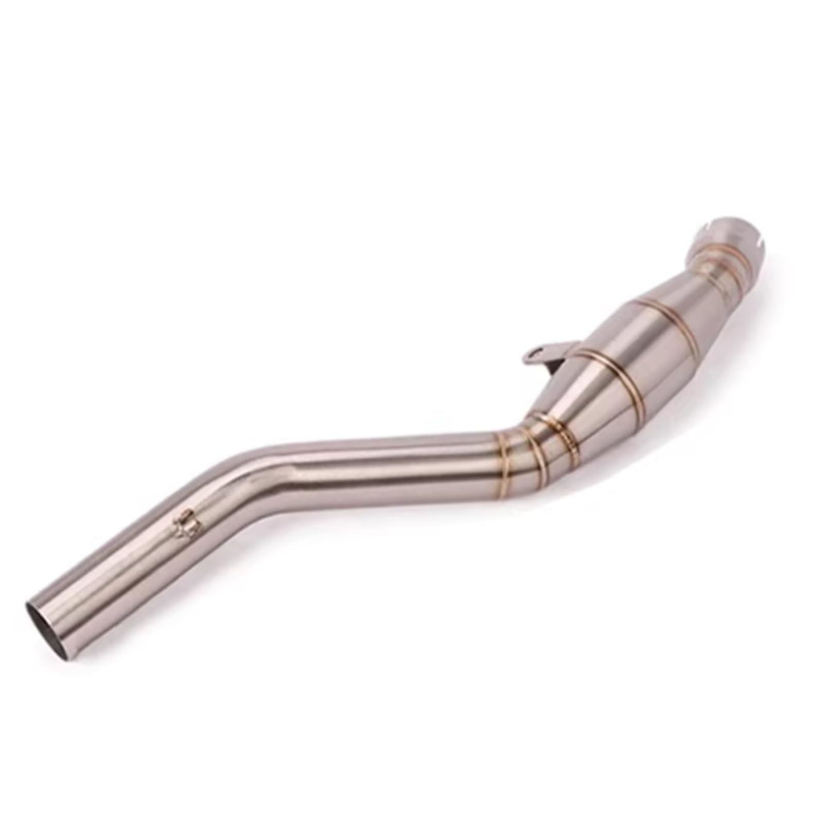 PQAIECXD Motorradauspuff Kompatibel Mit Benelli Für 752S BJ752 Motorradauspuff Fluchtsysteme Mittelverbindungsrohr Schalldämpfer Motorradauspuffrohradapter(Size2) von PQAIECXD
