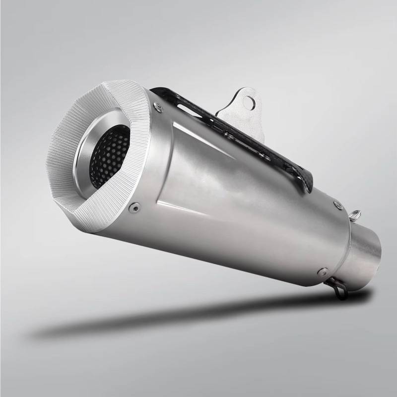 PQAIECXD Motorradauspuff Kompatibel Mit Cb500x 51mm Universal-Motorrad-Auspuffrohr Modifiziertes Roller-Schalldämpfer-Motorrad-Auspuffrohr(Type C) von PQAIECXD