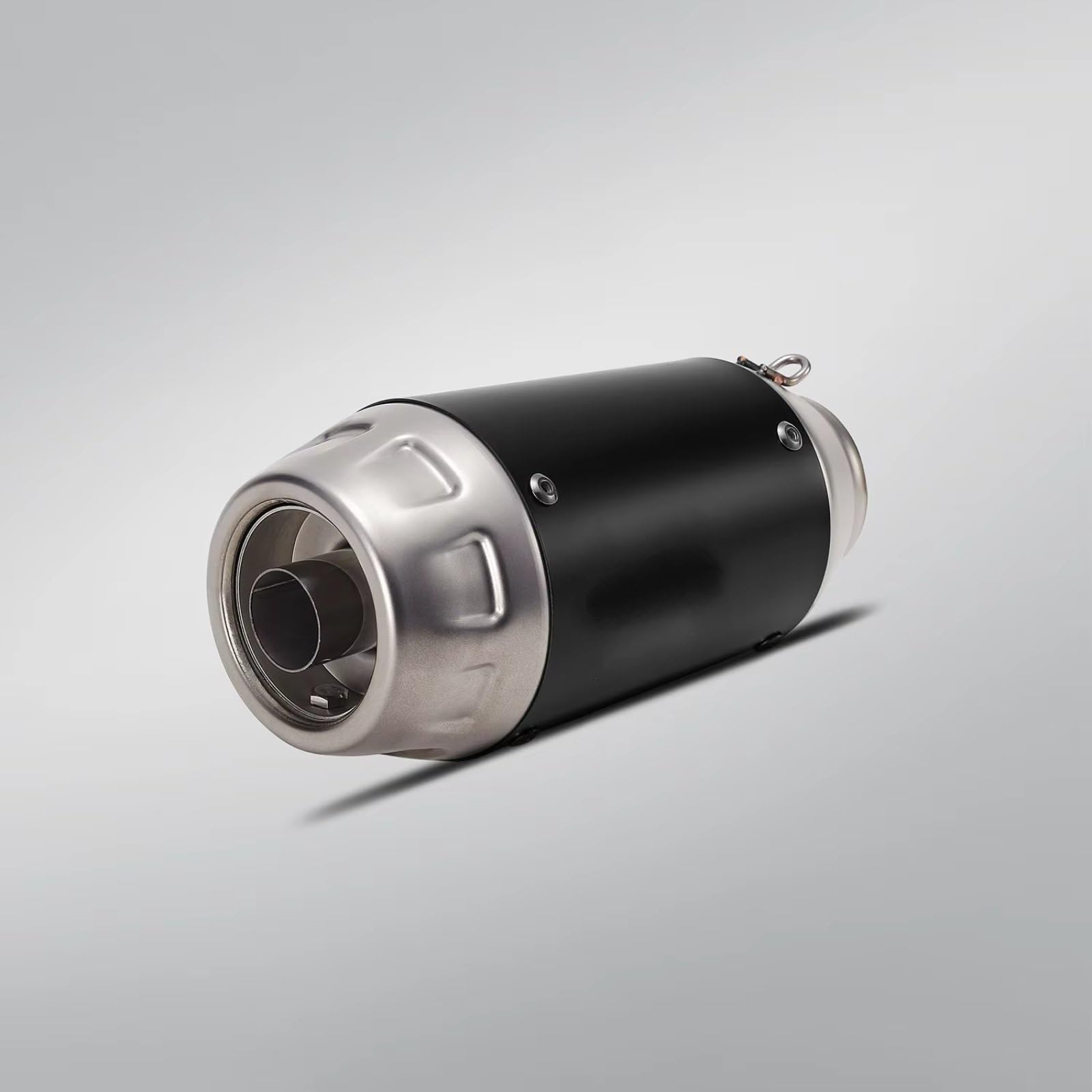 PQAIECXD Motorradauspuff Kompatibel Mit Cbr150r Für Pcx-Motorradzubehör, 51 MM Motorrad-Auspuffschalldämpfer, Universelles Modifiziertes Endrohr(Type A) von PQAIECXD