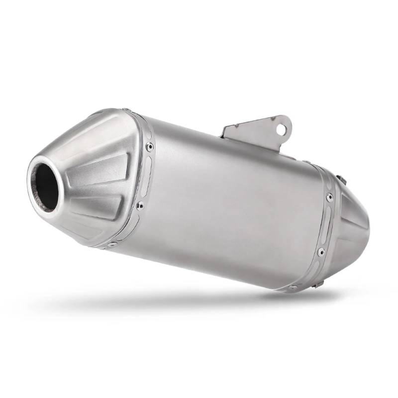 PQAIECXD Motorradauspuff Kompatibel Mit Für KX450 Motorrad-Auspuffrohr Universal-Schalldämpfer 51MM Modifizieren Sie Das Auspuffendrohr(A) von PQAIECXD