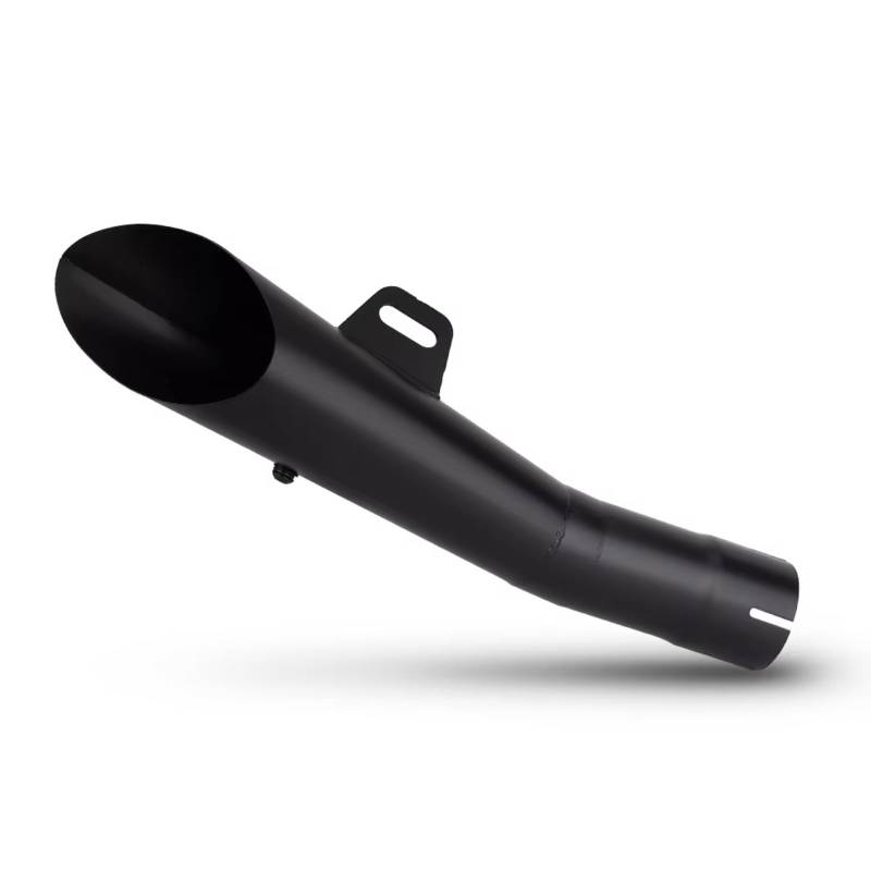 PQAIECXD Motorradauspuff Kompatibel Mit Für NINJA250 Für Z300 Universal 51MM Motorrad-Auspuffrohr Motorrad-Schalldämpfer-Auspuffrohr(Type B) von PQAIECXD