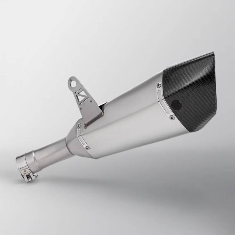 PQAIECXD Motorradauspuff Kompatibel Mit Für Ninja Für ZX-4R 2023 Motorrad-Auspuffendrohr Ändern Schalldämpfer Motorrad-Auspuffrohr von PQAIECXD