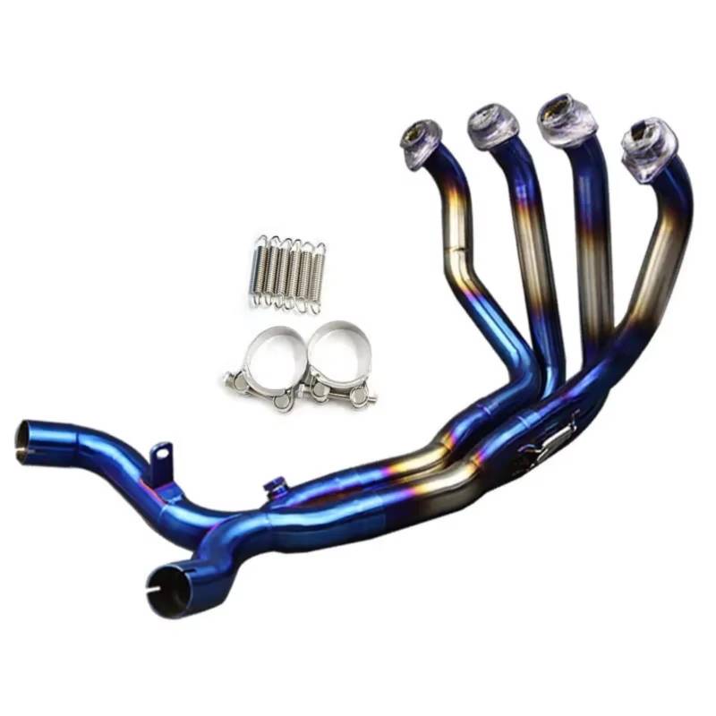 PQAIECXD Motorradauspuff Kompatibel Mit Für Z1000 2010 2011 2012 2013 2014 2015 2016 2017 2018 2019 2020 2021 Motorradzubehör Auspuffverbindungsrohr Schalldämpfer(Type B) von PQAIECXD