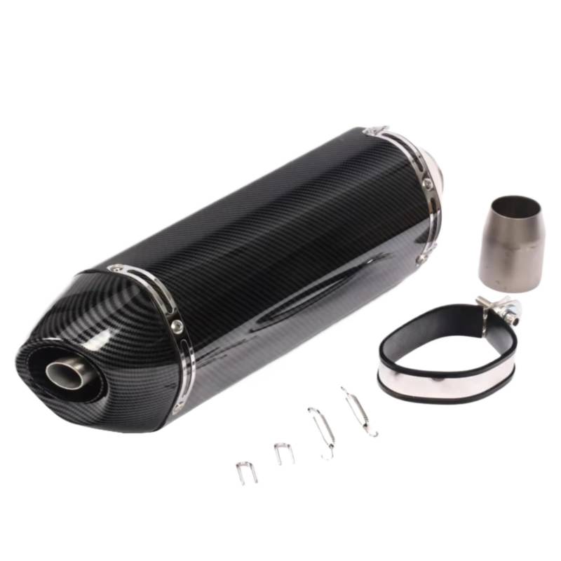 PQAIECXD Motorradauspuff Kompatibel Mit Für Z900 Universal-Motorrad-Auspuffrohr Schalldämpfer Motorradzubehör Motorrad-Auspuffrohr(A) von PQAIECXD
