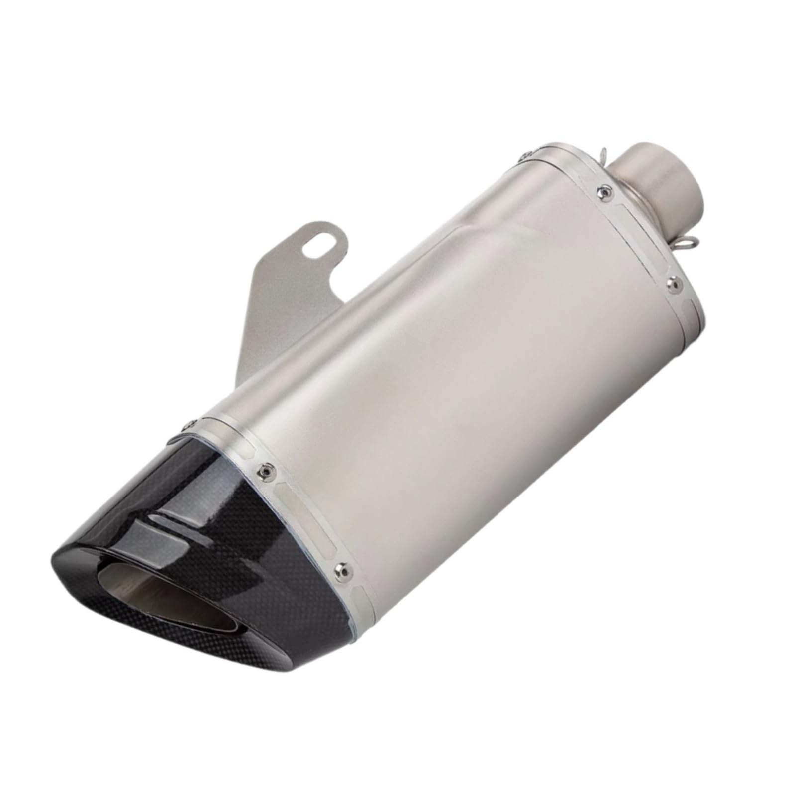 PQAIECXD Motorradauspuff Kompatibel Mit Für ZX6R, 51 Mm, Universeller Motorradauspuff, Modifizierte Carbon-Spitze, Schalldämpferrohr, Modifiziertes Motorrad-Auspuffrohr, Schalldämpfer PQAIECXD Motorradauspuff Kompatibel Mit Für ZX6R, 51 Mm, Universeller Motorradauspuff, Modifizierte Carbon-Spitze, Schalldämpferrohr, Modifiziertes Motorrad-Auspuffrohr, Schalldämpfer von PQAIECXD