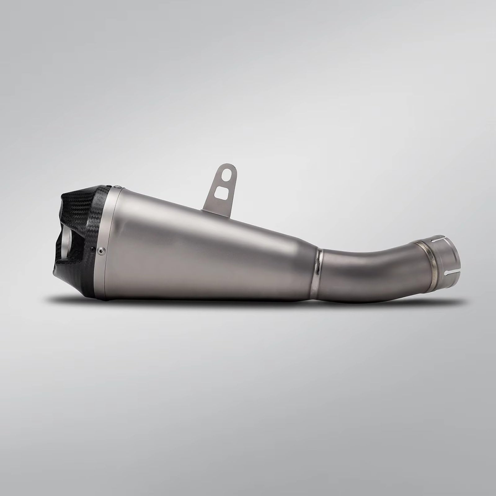 PQAIECXD Motorradauspuff Kompatibel Mit Für Zx10rr 2021 2022 2023 2024 Motorradzubehör Auspuffrohr Motorradauspuff Slip-on Schalldämpfer(Type B) von PQAIECXD