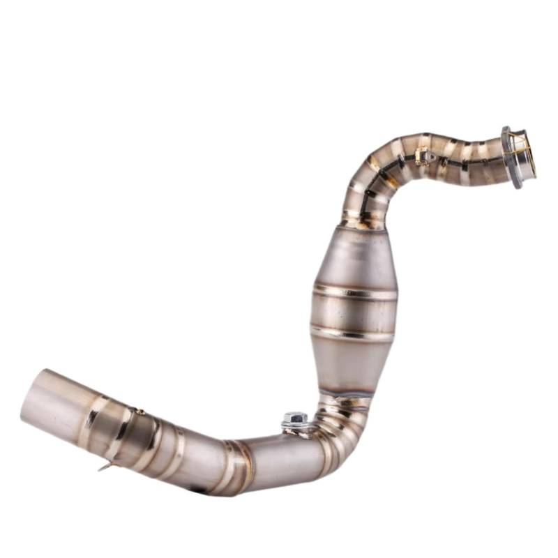 PQAIECXD Motorradauspuff Kompatibel Mit G310R Für G310GS 2017 2018 2019 2020 2021 2022 2023 2024 Motorradauspuff Modifizieren Slip-On-Frontrohr(Type C) von PQAIECXD