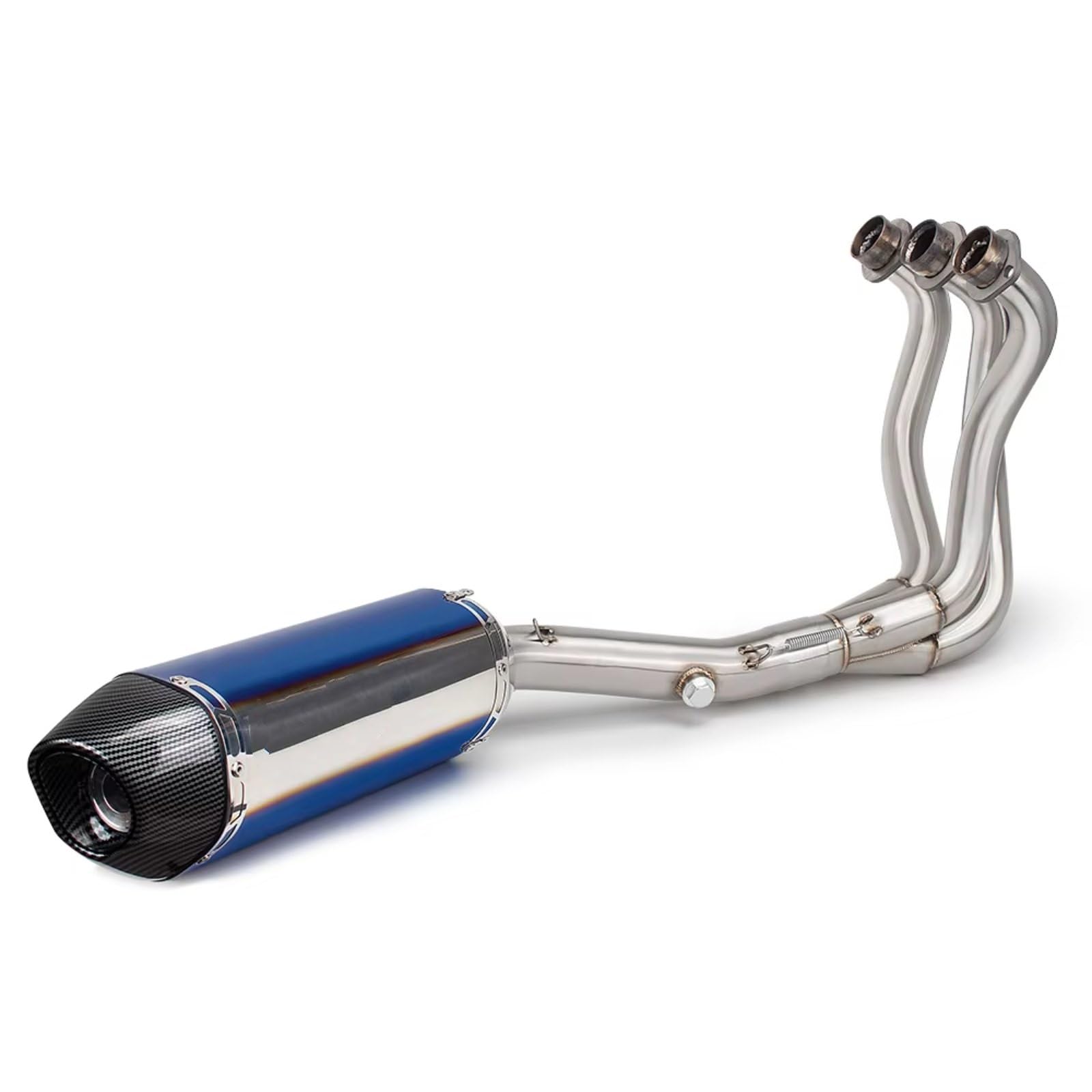 PQAIECXD Motorradauspuff Kompatibel Mit MT09 Für XSR900 Für FZ09 2014 2015 2016 2017 2018 2019 2020 Motorradauspuff Front Link Pipe Schalldämpfer Modifiziert(A) von PQAIECXD