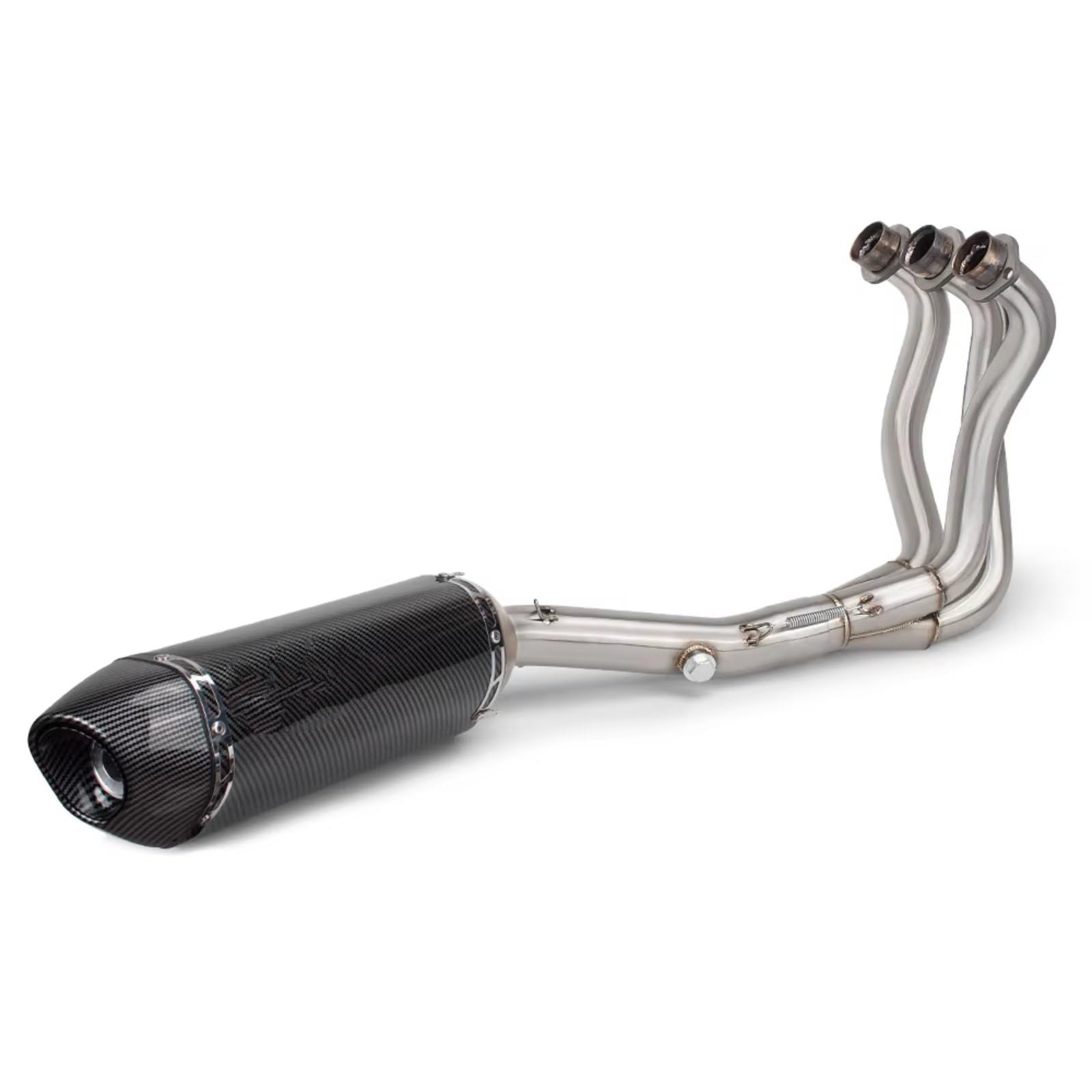 PQAIECXD Motorradauspuff Kompatibel Mit MT09 Für XSR900 Für FZ09 2014 2015 2016 2017 2018 2019 2020 Motorradauspuff Front Link Pipe Schalldämpfer Modifiziert(C) von PQAIECXD