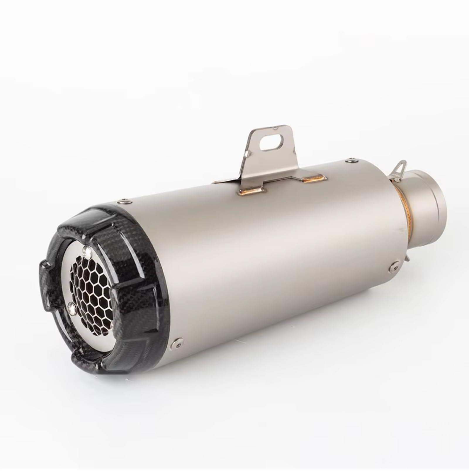 PQAIECXD Motorradauspuff Kompatibel Mit MT10 Motorradzubehör 36-51 Mm Universal-Motorradauspuff Schalldämpfer Motorradauspuffrohr(Type A) von PQAIECXD