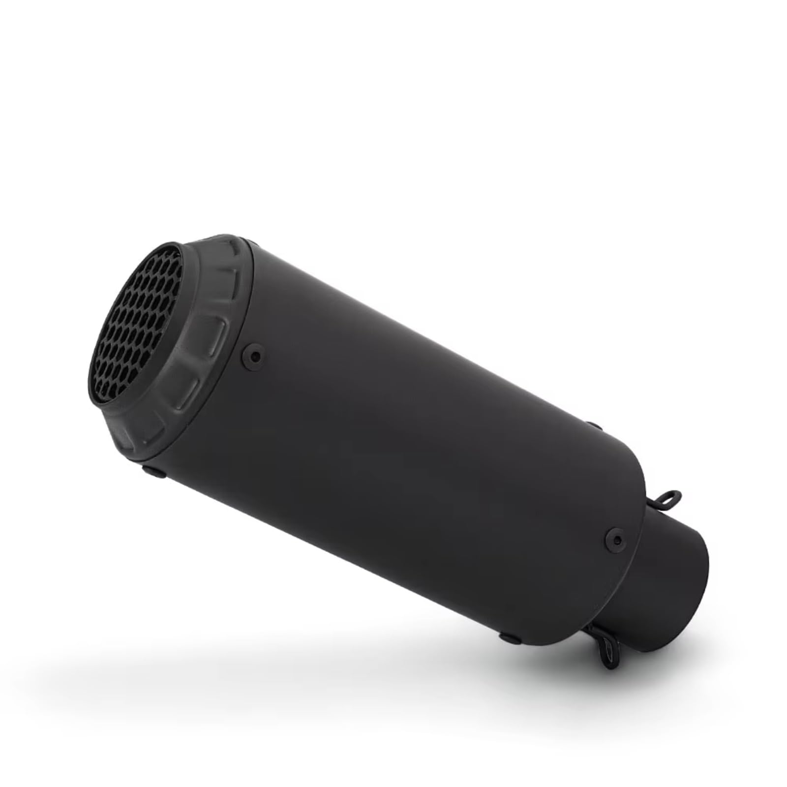 PQAIECXD Motorradauspuff Kompatibel Mit MT15 Universal-Motorradzubehör 51mm Motorrad-Auspuffendrohr Modifiziert Mit Netzabdeckung Schalldämpfer-Auspuffrohr(Type B) von PQAIECXD