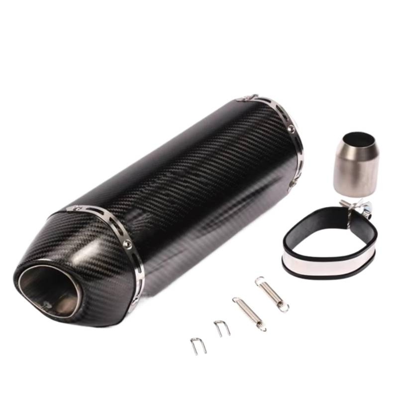 PQAIECXD Motorradauspuff Kompatibel Mit NMAX155 Motorradauspuffrohr Motorradauspuff Schalldämpfer Auspuffrohr Universal(D) von PQAIECXD