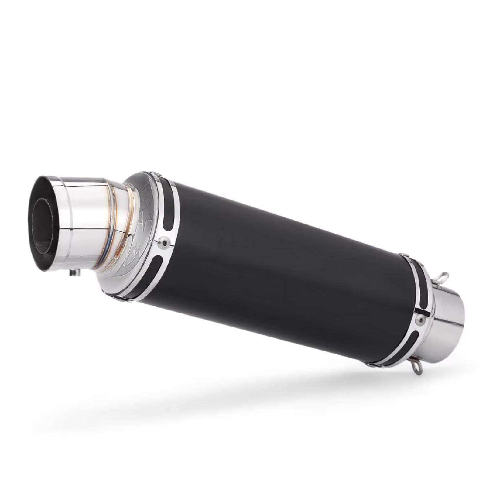 PQAIECXD Motorradauspuff Kompatibel Mit R15 Für R3 Motorrad-Auspuffrohr Universal 60 Mm Motorrad-Auspuffendrohr Schalldämpfer Modifizierter Auspuffrohrschalldämpfer(B) von PQAIECXD