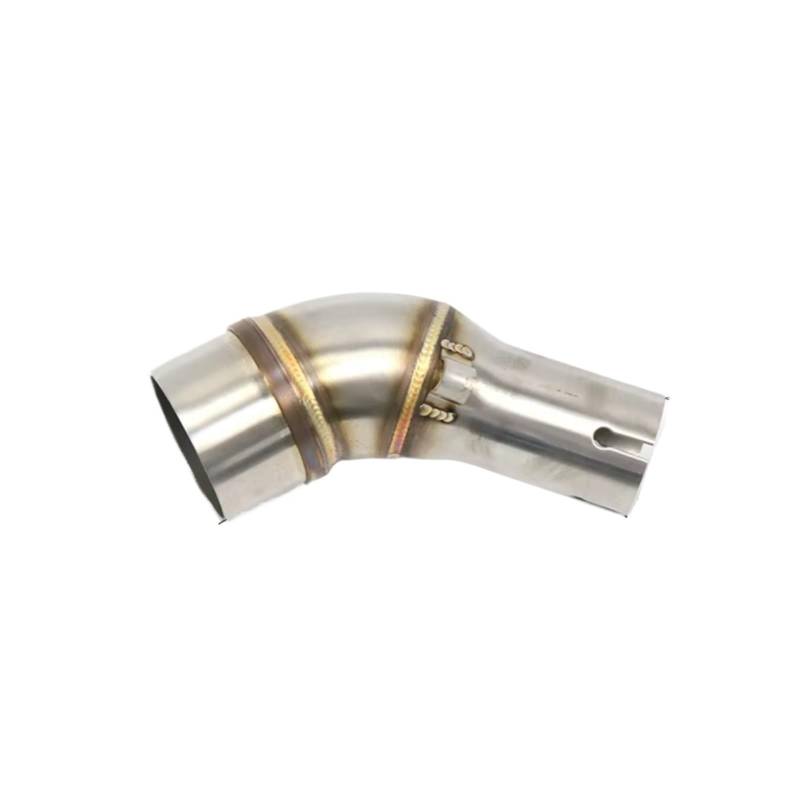 PQAIECXD Motorradauspuff Kompatibel Mit R3 Für R25 Motorrad-Auspuffschalldämpfer Mittel-Mittel-Verbindungsrohr Motorrad-Schalldämpfer-Auspuffrohr(Type B) von PQAIECXD