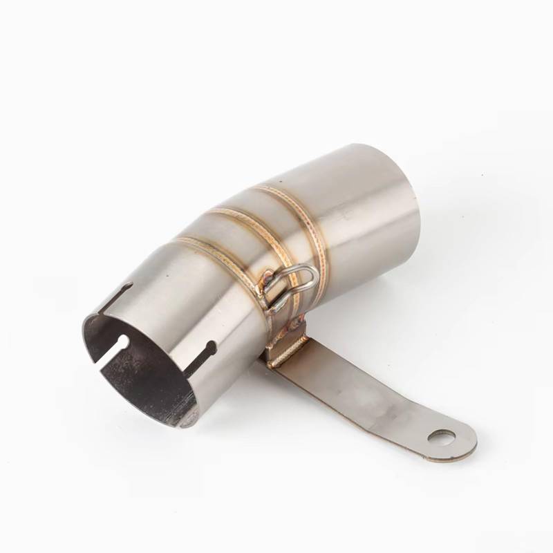 PQAIECXD Motorradauspuff Kompatibel Mit S1000RR 2019 2020 2021 2022 2023 Motorrad Slip-on Auspuff Schalldämpfer Mittelverbindungsrohr 60MM Auspuff von PQAIECXD