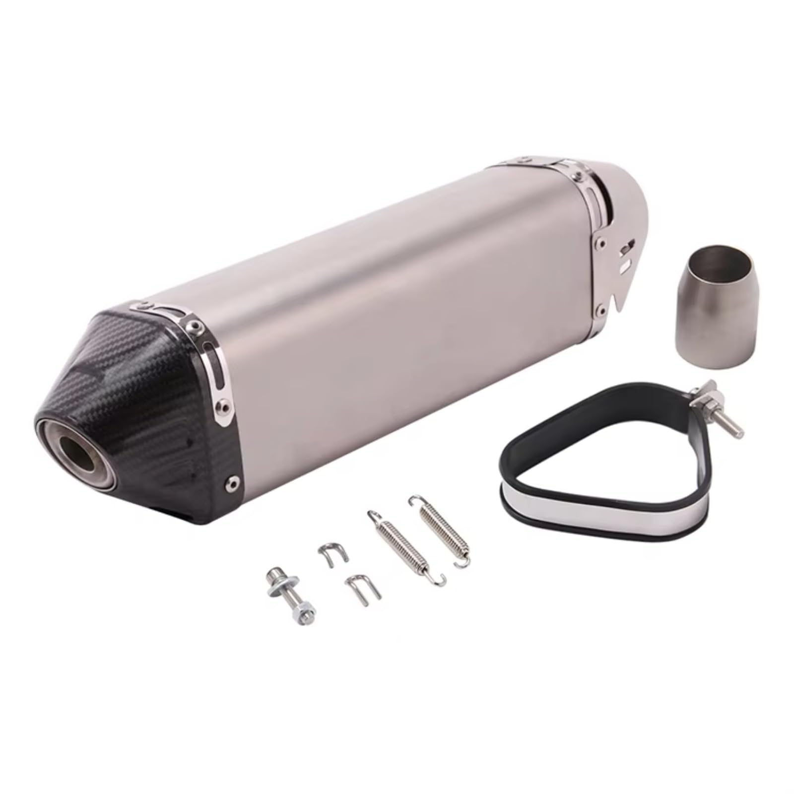 PQAIECXD Motorradauspuff Kompatibel Mit S1000RR Universal-Motorradzubehör Motorrad-Auspuffrohr Schalldämpfer Motorrad-Auspuffrohr(F) von PQAIECXD