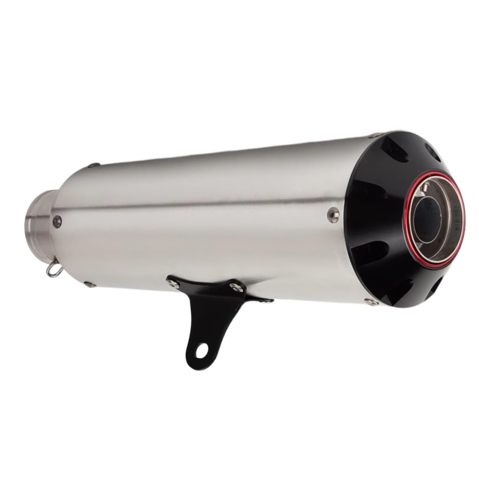 PQAIECXD Motorradauspuff Kompatibel Mit Suzuki Für DL250 Motorrad-Schalldämpfer-Auspuffrohr, 51 Mm, Universeller, Modifizierter Motorrad-Auspuffschalldämpfer von PQAIECXD