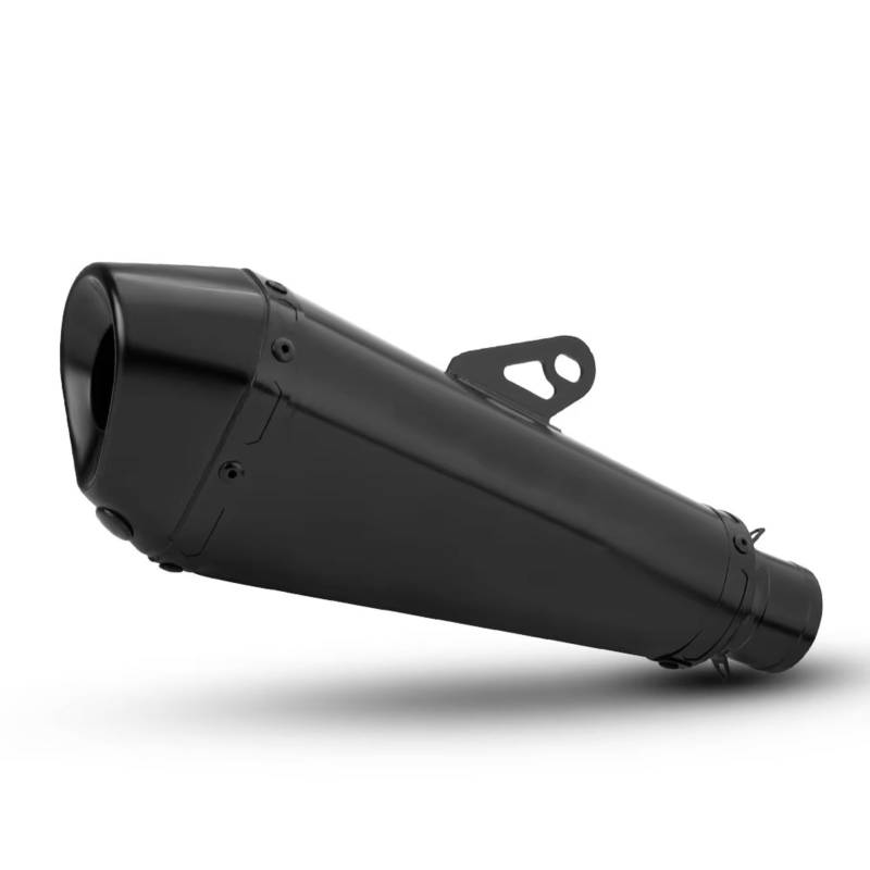 PQAIECXD Motorradauspuff Kompatibel Mit Suzuki Für GSR400 Für SV650 Motorradzubehör Motorradauspuff Slip-on Schalldämpfer Auspuffrohr(D) von PQAIECXD