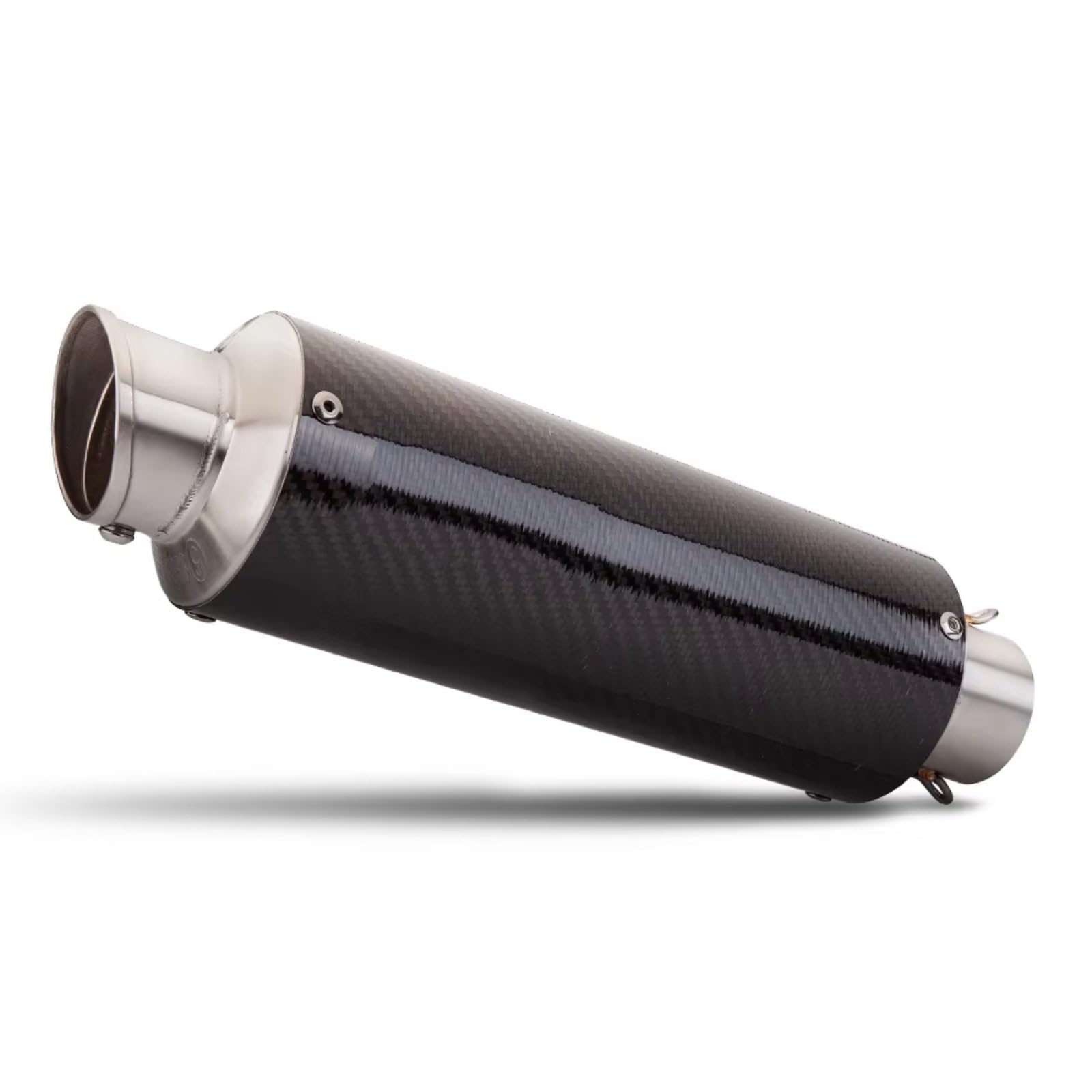 PQAIECXD Motorradauspuff Kompatibel Mit Suzuki Für GSR600 Motorrad-Schalldämpfer-Auspuffrohr Universal 51mm Motorrad-Auspuffschalldämpfer(Type A) von PQAIECXD