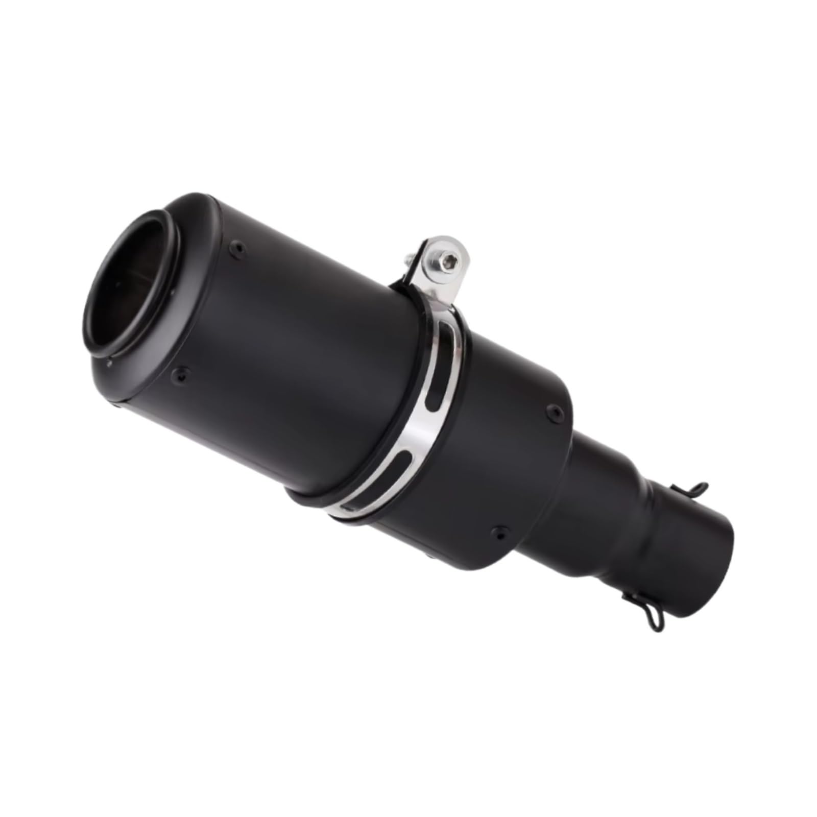 PQAIECXD Motorradauspuff Kompatibel Mit Suzuki Für GSXR150 Motorrad-Schalldämpfer-Auspuffrohr, 51 Mm, Universelles Motorrad-Auspuff-Modifizierungs-Schalldämpferrohr(A) von PQAIECXD