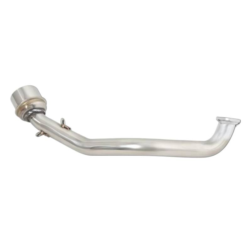 PQAIECXD Motorradauspuff Kompatibel Mit Yamaha Für GY6-125 GY6-150 Motorradauspuff Für Escape-System Modifizierter Schalldämpfer 51 Mm Vorderes Mittelverbindungsrohr von PQAIECXD