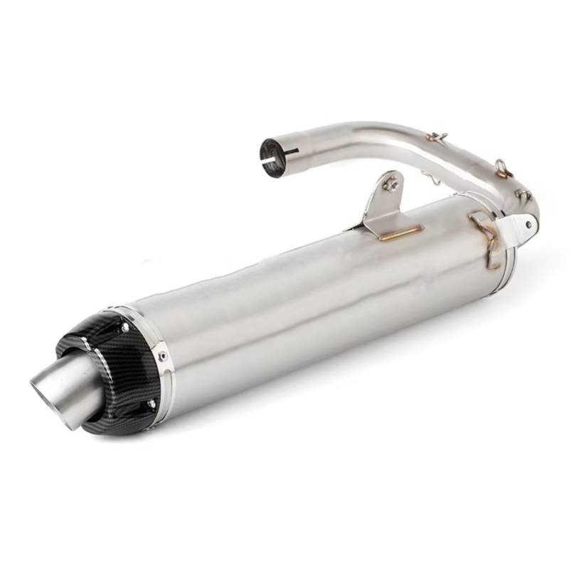 PQAIECXD Motorradauspuff Kompatibel Mit Yamaha Für Rhino 660 2004 2005 2006 2007 Motorradauspuff Mit Verbindungsrohr Motorradauspuff-Verbindungsrohr von PQAIECXD