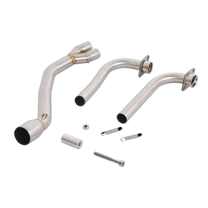 PQAIECXD Motorradauspuff Kompatibel Mit Yamaha Für Tmax500 2001 2002 2003 2004 2005 2006 2007 Motorradauspuff Für Fluchtsysteme Front Link Pipe Connection Schalldämpfer von PQAIECXD
