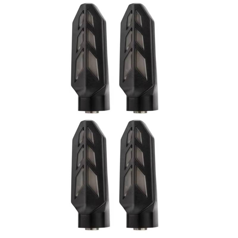 PQAIECXD Motorradblinkers Kompatibel Mit CB300R Für CB650R 2019 2020 2021 2022 Motorrad Vorne Hinten Blinker Kontrollleuchte Lampe Fließende Richtungsblinker(4pcs Red Yellow) von PQAIECXD