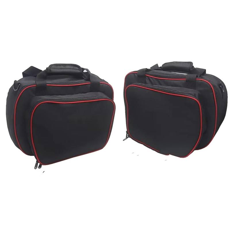 PQAIECXD Motorradtasche Kompatibel Mit Ducati Für MULTISTRADA Für V4 Für V4 S 2021 Motorrad Satteltaschen Topcase Kofferraumtaschen Seitenkoffer Innentaschen Erweiterbar von PQAIECXD