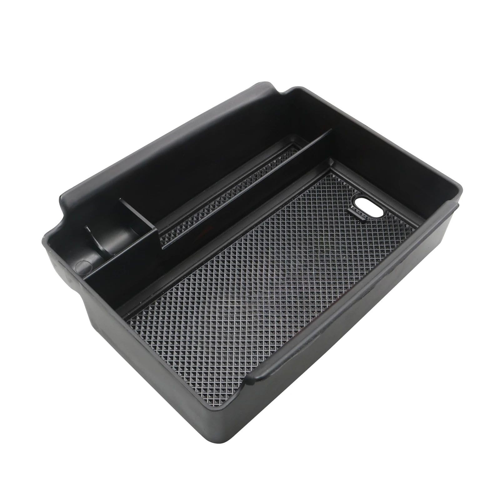 PQAIECXD Organizer Armlehnenablage Kompatibel Mit Skoda Für Octavia Mk4 2020 2021 2022 2023 2024 Auto Zentrale Steuerung Armlehne Aufbewahrungsbox(Black) von PQAIECXD