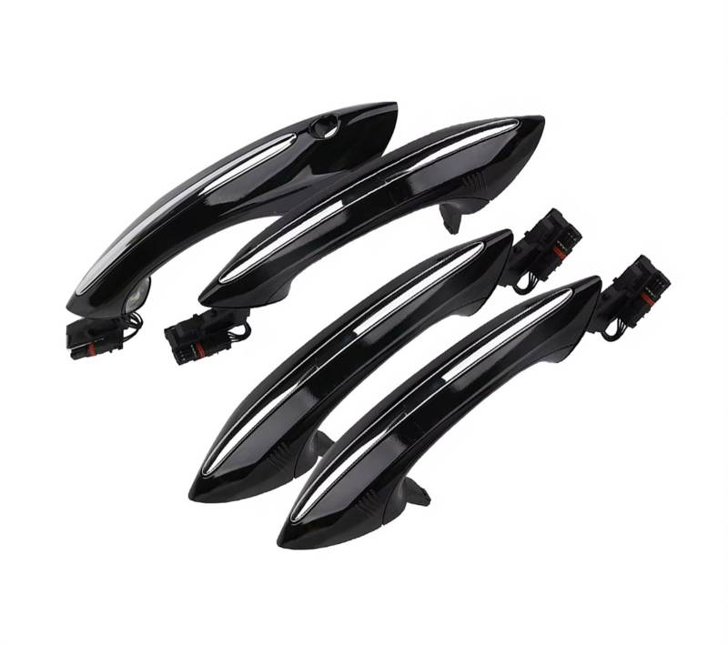 PQAIECXD car Türgriff außen Kompatibel Mit Für 7 Für F04 Für Hybrid F02 F03 2008 2009 2010 2011 2012 Auto-Außentürgriff OEM: 51217231931 51217231932 von PQAIECXD