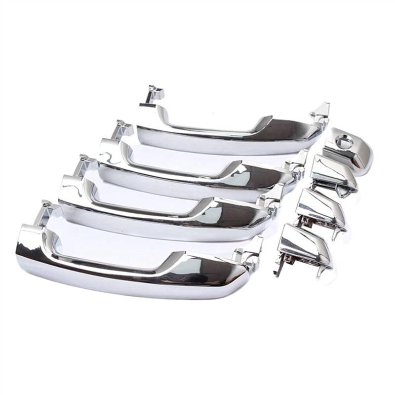PQAIECXD car Türgriff außen Kompatibel Mit Toyota Für Land Für Cruiser 200 2008 2009 2010 2011 2012 2013 2014 2015 Autotürgriff Links Rechts Türantrieb Außengriff von PQAIECXD